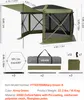 VEVOR Pop-up-Pavillon, 3 x 3 m, großes 6-seitiges Produktbild-Vorschau 8