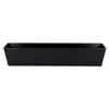 A black loaf pan is shown from a front-facing, slightly elevated angle against a white background. Produktbild-Vorschau