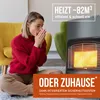 NAYVER Gasheizofen inkl. Schlauch und Druckminderer Camping Produktbild-Vorschau 6