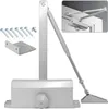MARIE deurklopper, zilverkleurig, model 1303D-S, Productafbeelding-voorbeeld 1