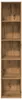 vidaXL Regał dębowy Artisan 40x30x189 cm materiał Podgląd zdjęcia produktu 4