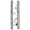 vidaXL Bibliothèque 5 compartiments Blanc 60x30x175 cm Bois Voir les images du produit 3