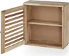 Elégante armoire murale en noyer LAMELÉ avec fermeture Voir les images du produit 10