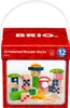 BRIO Baustein-Box 25 Holzbausteine bunt mit Box Produktbild-Vorschau 6