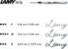 LAMY Kugelschreiber Lx Au braun Schreibfarbe schwarz Productafbeelding-voorbeeld 13