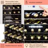 Klarstein vinotéka, 1 zóna, malá, 74 l, skleněné dveře, Náhled obrázku produktu 5