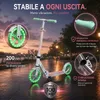 Monopattino per bambini ALVIX con ruote luminose a LED, Anteprima dell’immagine prodotto 2