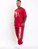 Kalhoty Amstaff Logo 2.0 Pantaloni da ginnastica rossi - Anteprima dell’immagine prodotto 2