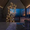 LED-kandelaar PALLONCINI, wit-chroom, transparant glas, Productafbeelding-voorbeeld 7