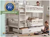 Interbeds Etagenbett Jakob  90x200 cm Weiß, massive Kiefer, Produktbild-Vorschau 4