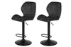 2er Set Barhocker, Bistrohocker Laila - Bezug Microfaser Produktbild-Vorschau 1