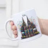 Köln Jeckes Herz Kölner Dom Tasse Weiß Konfetti Fasching Produktbild-Vorschau 4