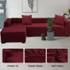 Dicke Sofabezug Ecksofa L Form Jacquard Stretch Sofa Produktbild-Vorschau 10