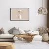 Gerahmtes Poster - Schwarzer Rahmen - Minimalismus Frau Produktbild-Vorschau 7