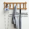 Garderobenständer, Wandhaken, Holz Wandgarderobe, Produktbild-Vorschau 3