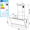 KKT KOLBE Dunstabzugshaube 60 cm 782 cbm/h Umluft Abluft Produktbild-Vorschau 10