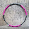 Matchu Sports Fitness Hula Hoop Reifen Ø 100 cm 1.2kg Lila Produktbild-Vorschau 3