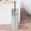 Edelstahl WC-Garnitur Toilettenbürste Produktbild-Vorschau 1