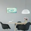 Wanduhr aus Glas – 60x30 cm - Glasbild - Glasuhr - Produktbild-Vorschau 3