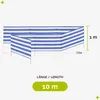 Garronda plage pare-vent 10m de long plus maillet en Voir les images du produit 2