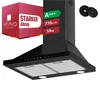 LEVIVO A+++ Dunstabzugshaube 60cm Umluft & Abluft mit 770 Produktbild-Vorschau 1