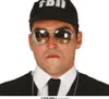 Polizei Sonnenbrillen Spiegelglas Karneval Accessoire Produktbild-Vorschau 2