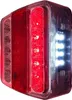Fanale posteriore 4 funzioni 98x105mm 14LED con EC a 5 poli Anteprima dell’immagine prodotto 7