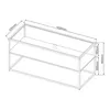 A line drawing of a coffee table with dimensions indicated. Náhled obrázku produktu