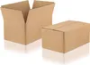 Two cardboard boxes are shown against a white background. One box is open, and the other is closed. Produktbild-Vorschau