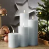 LED Kerze THEA - Echtwachs - 3D Flamme - H: 25cm - D: 7,8cm Produktbild-Vorschau 6