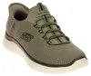 Skechers Slip-ins Summits High Range Sneakers da uomo Verde Anteprima dell’immagine prodotto 14