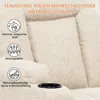 COMHOMA Fauteuil de relaxation Fauteuil TV en tissu avec Voir les images du produit 4