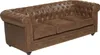 Couchgarnitur 3+2+1 - Microfaser - Vintage-Look - Produktbild-Vorschau 12