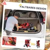 PawHut Hundewagen Hundebuggy Pet Stroller Hunde Buggy mit 4 Produktbild-Vorschau 5