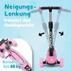 Apollo Kinderscooter KidsPro4 LED Roller - Pink Produktbild-Vorschau 3