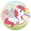 Dekora - Rundes essbares Papier - Unicorn - 20cm  Dekora Produktbild-Vorschau 1