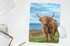 MuchoWow® Mauspad Mousepad Schottischer Highlander - Wasser Produktbild-Vorschau 5