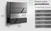 NewHabitat Briefkasten personalisiert inkl. Montagematerial Produktbild-Vorschau 2
