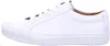 A side view of a white leather sneaker. Produktbild-Vorschau