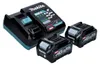 Makita Power Source Kit 40 V max. mit 2x BL 4025 Akku 2,5 Produktbild-Vorschau 2