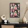 MuchoWow® MuchoWow® Gerahmtes Poster Lilie - Schmetterling Produktbild-Vorschau 2
