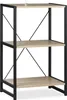 Scaffale da terra Relaxdays, modello Industrial, libreria Anteprima dell’immagine prodotto 10