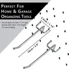 Belle Vous 50Stk Lochwand Haken Einzeln aus Stahl – 10,5cm Produktbild-Vorschau 9