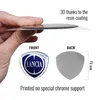 Lancia 3D Nálepka Náhradní logo Oficiální Crest, zadní Náhled obrázku produktu 5