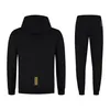 Emporio Armani EA7 Herren Trainingsanzug-Set Schwarz Produktbild-Vorschau 2