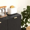 HOMCOM Buffet cuisine, meuble de rangement, avec 2 portes, Voir les images du produit 9