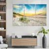 DEQORI Glasbild Echtglas 3x50x100 cm 'Baltischer Produktbild-Vorschau 3