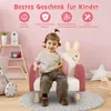 COSTWAY sofa dziecięca fotel bujany dla dzieci, fotel Podgląd zdjęcia produktu 2
