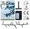 Guirlandes de Noël 700 LED 14 mètres blanc (froid) Voir les images du produit 6