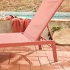 Set 2 lettini prendisole in acciaio multiposizione, Anteprima dell’immagine prodotto 4